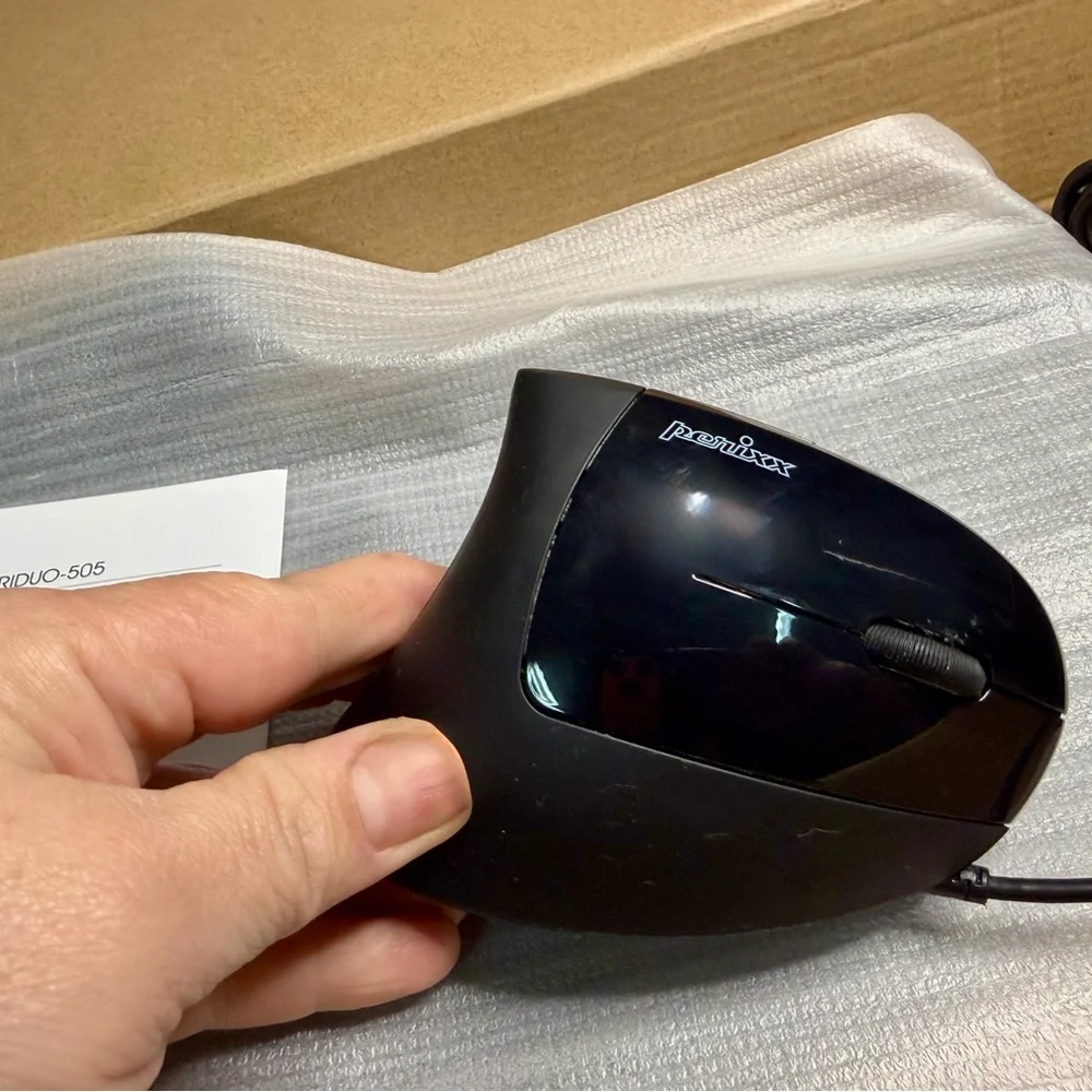Perixx PERIDUO-505, Ergonomic Keyboard and Mouse Combo with Adjustable Palm Rest